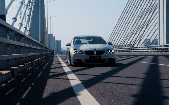 BMW宝马523Li F18升级中段排气